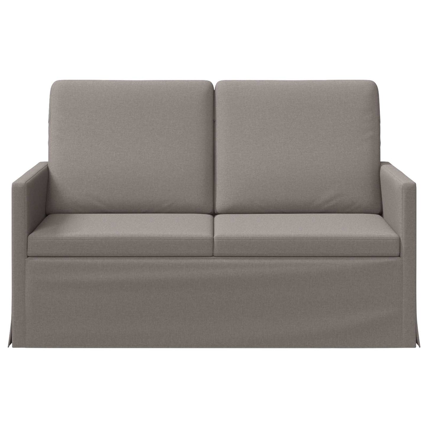 vidaXL Καναπές 2 ατόμων Taupe 130 x 81 x 82 εκ. Ύφασμα