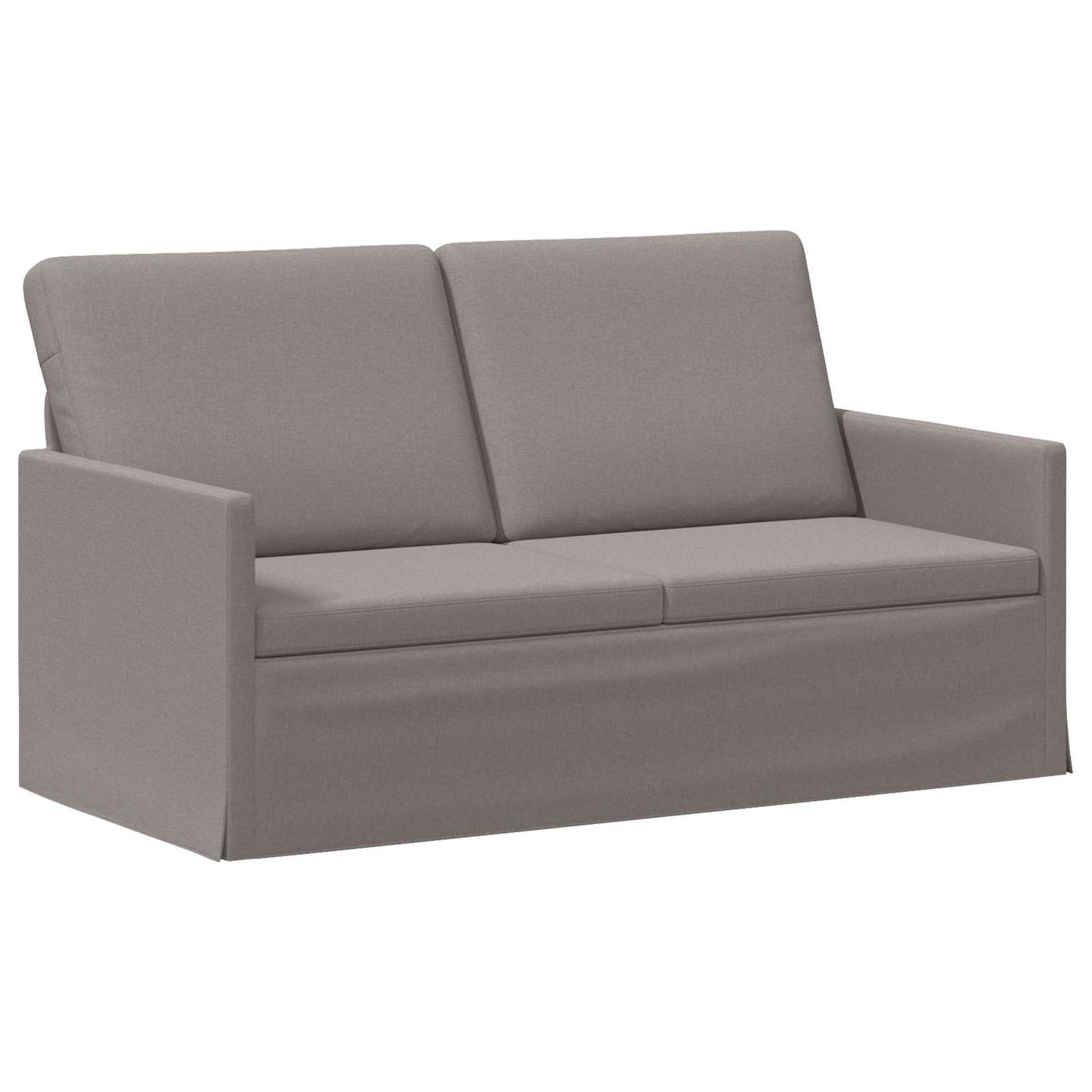 vidaXL Καναπές 2 ατόμων Taupe 150 x 81 x 82 εκ. Ύφασμα