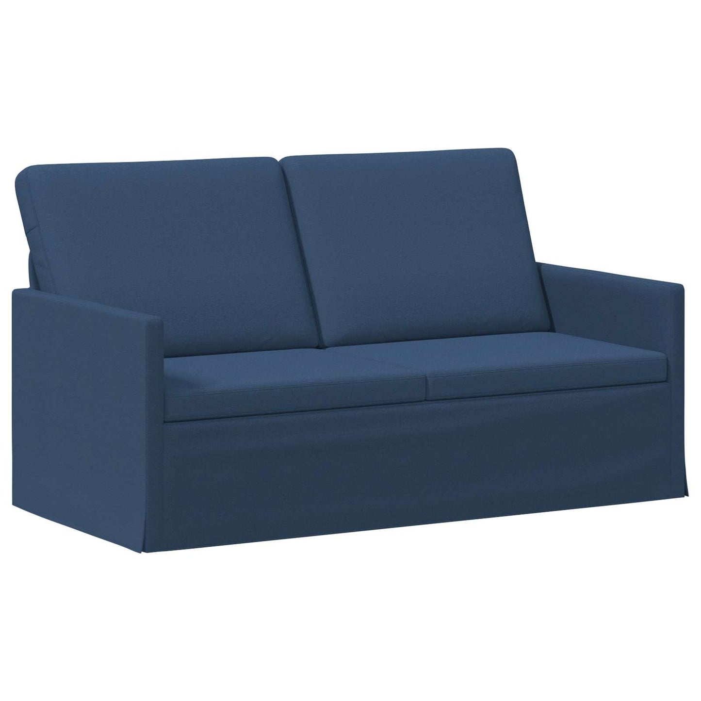 vidaXL Καναπές 2 ατόμων Μπλε 150 x 81 x 82 εκ. Ύφασμα