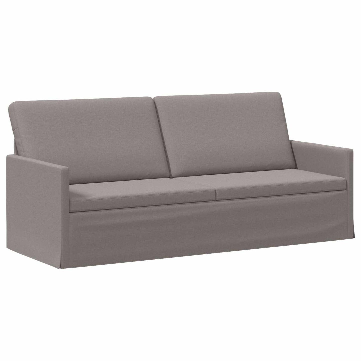vidaXL Καθιστικό 3 ατόμων Taupe 190 x 81 x 82 εκ. Ύφασμα