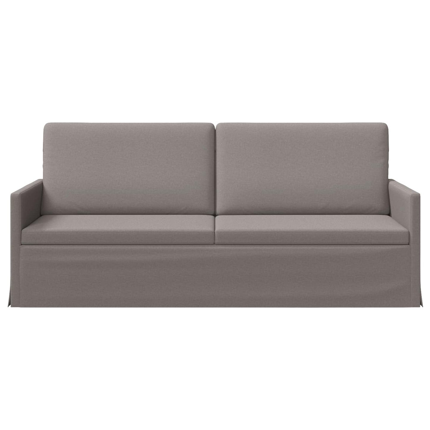 vidaXL Καθιστικό 3 ατόμων Taupe 190 x 81 x 82 εκ. Ύφασμα