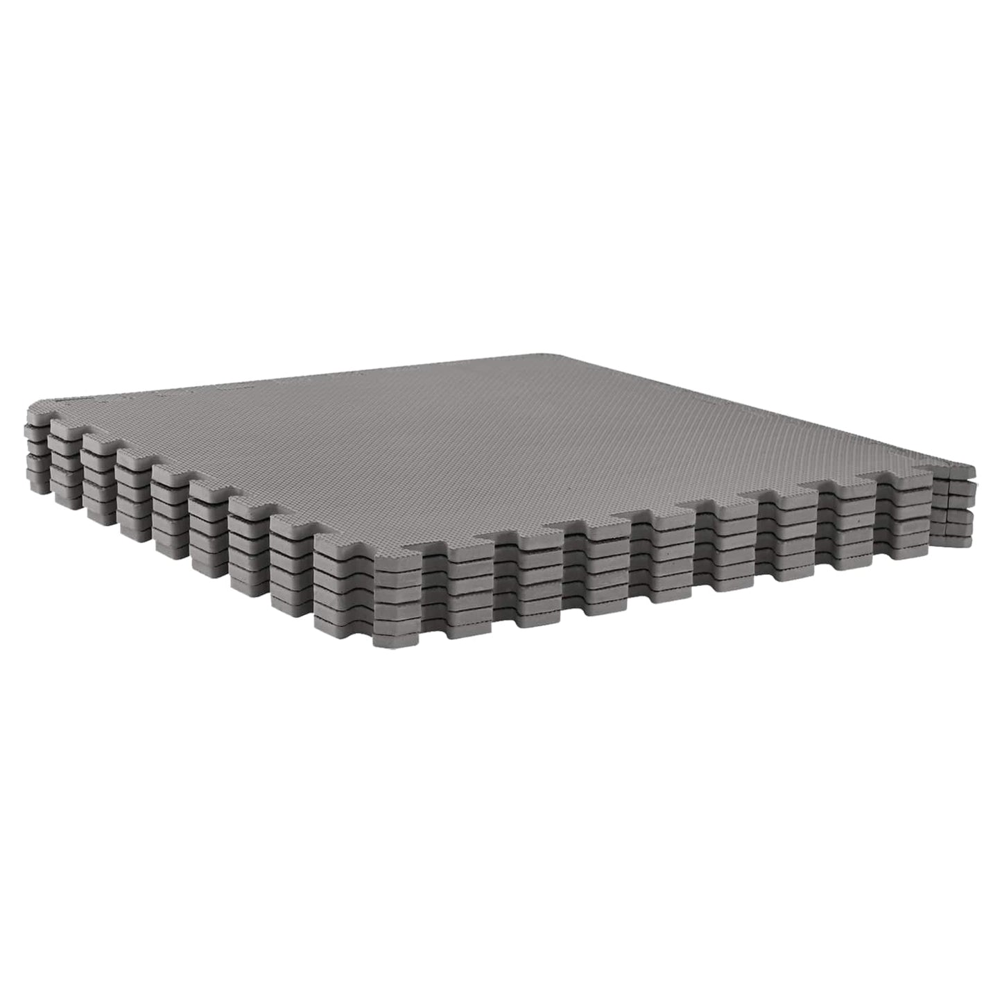 vidaXL Χαλάκι για Πισίνα 40 pcs Γκρι 14,4 τ.μ. Φελιζόλ EVA