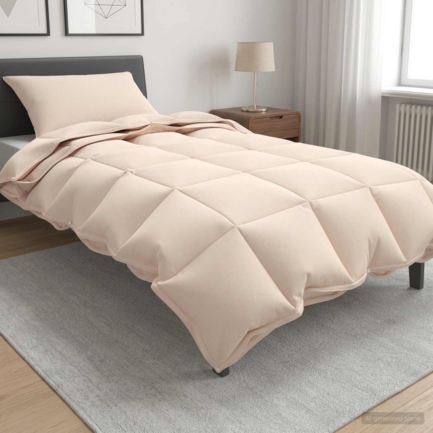 vidaXL Σετ Παπλωμάτων 2 τμχ. 155 x 200 cm Όλες οι εποχές