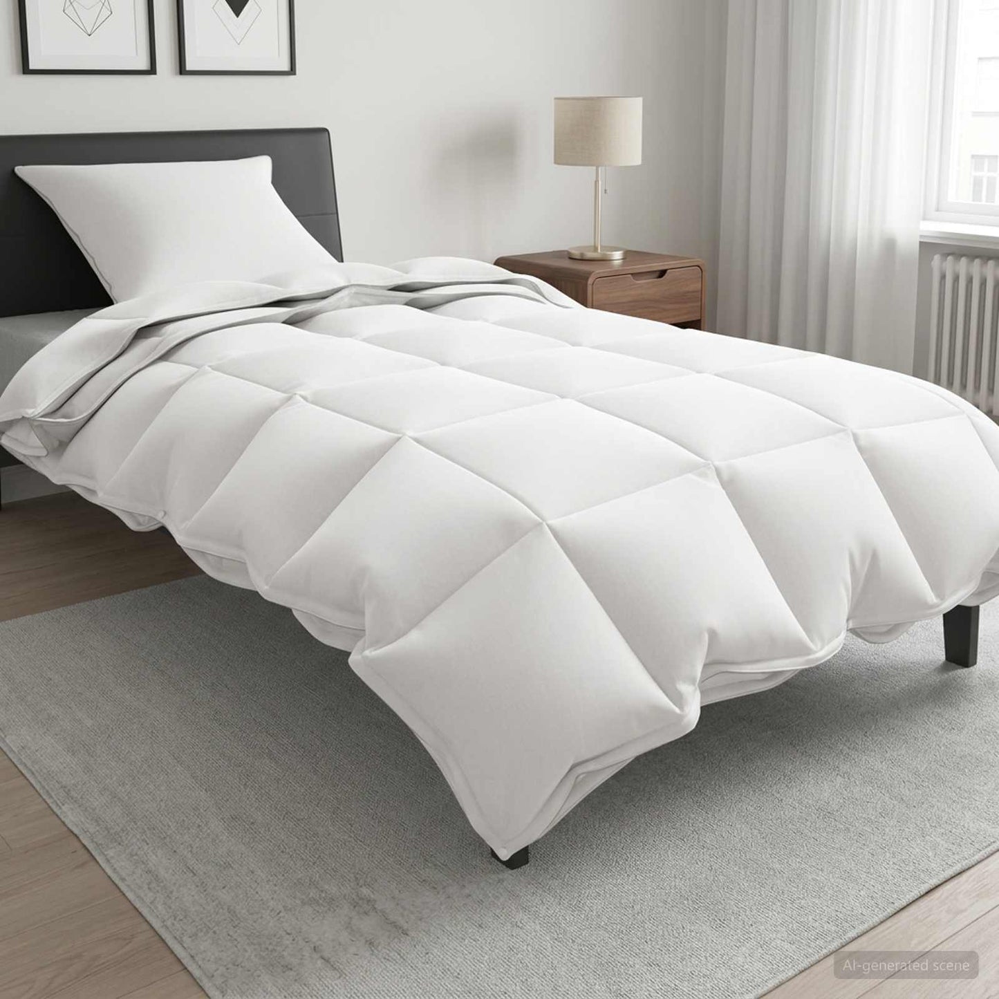 vidaXL Καθολική Ρύθμιση Παπλώματος 2 τμχ. 135 x 200 cm Όλες οι εποχές