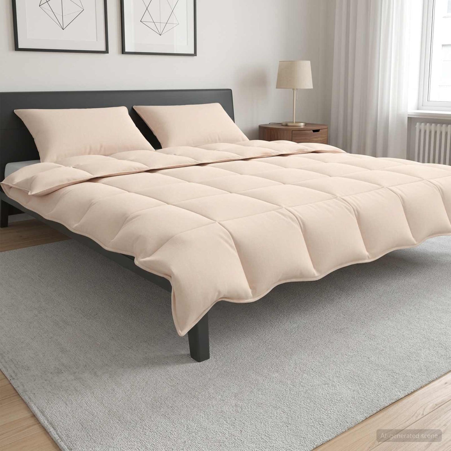 vidaXL Σετ Παπλωμάτων 2 τμχ. 200 x 240 cm Όλες οι εποχές Ίνα Καπόκ