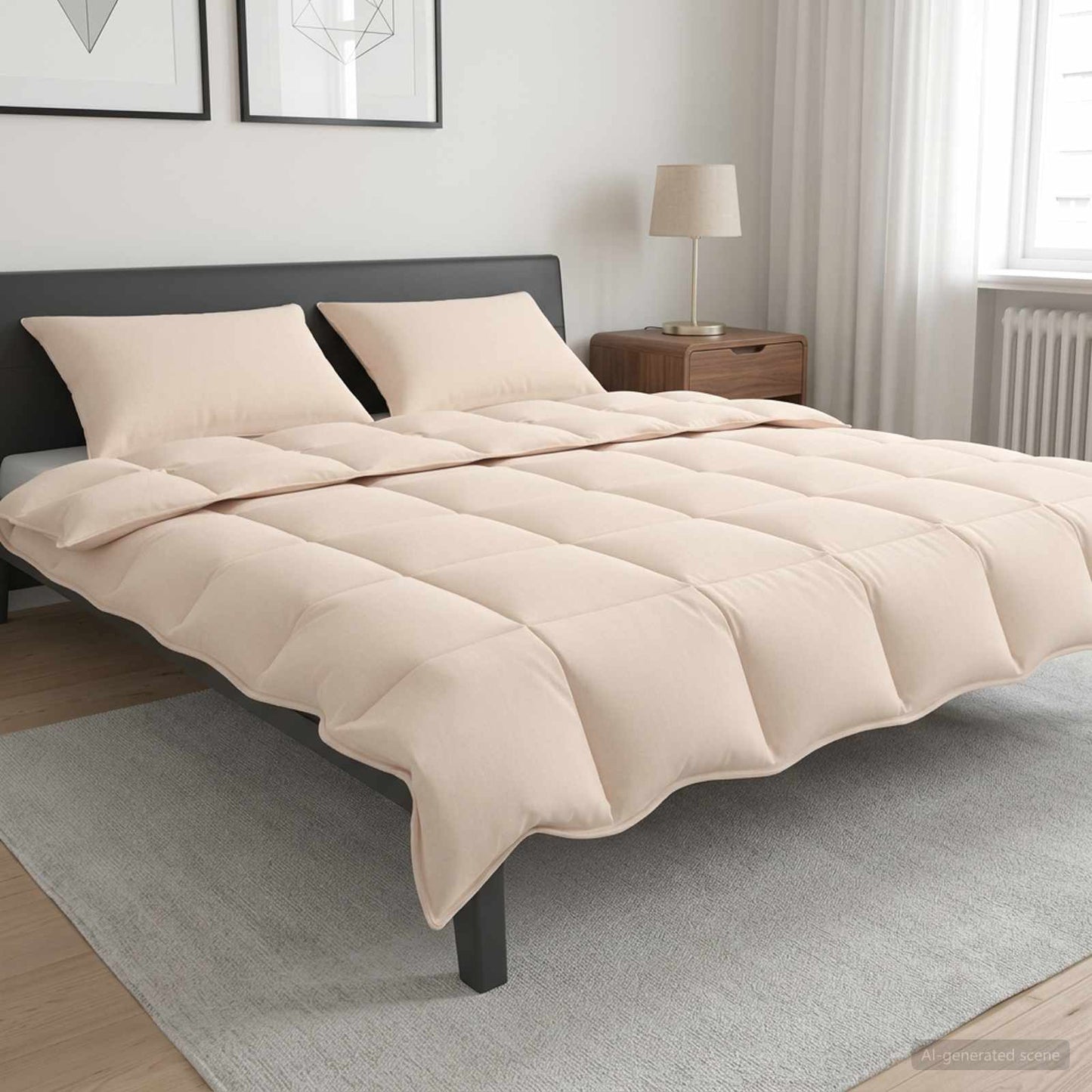 vidaXL Σετ Παπλωμάτων 2 τμχ. 200 x 240 cm Όλες οι εποχές Ίνα Καπόκ