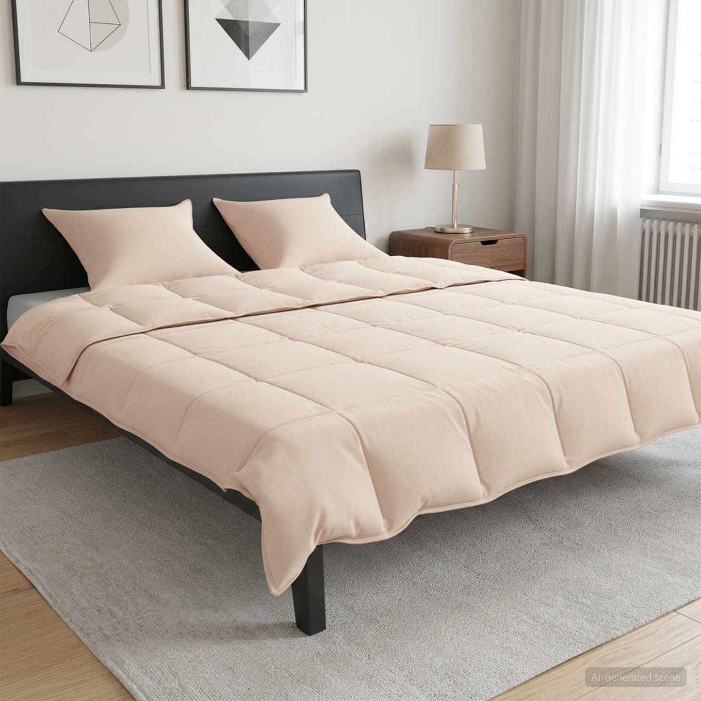 vidaXL Σετ Παπλωμάτων 2 τμχ. 200 x 240 cm Όλες οι εποχές Ίνα Καπόκ