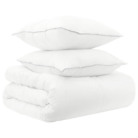 vidaXL Σετ Παπλωμάτων 3 τμχ. 260 x 240 εκ. Όλες οι εποχές Μπαμπού