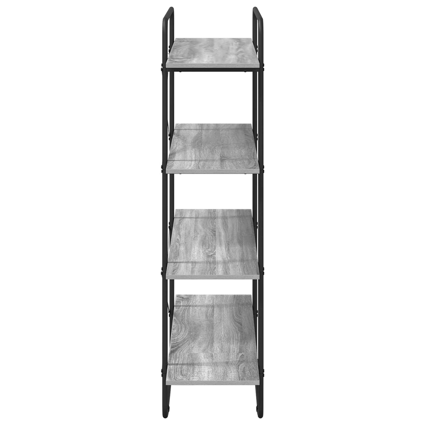 vidaXL Ράφι Βιβλίων 4 επίπεδα 100 x 35 x 140 εκ. PB Γκρι Sonoma