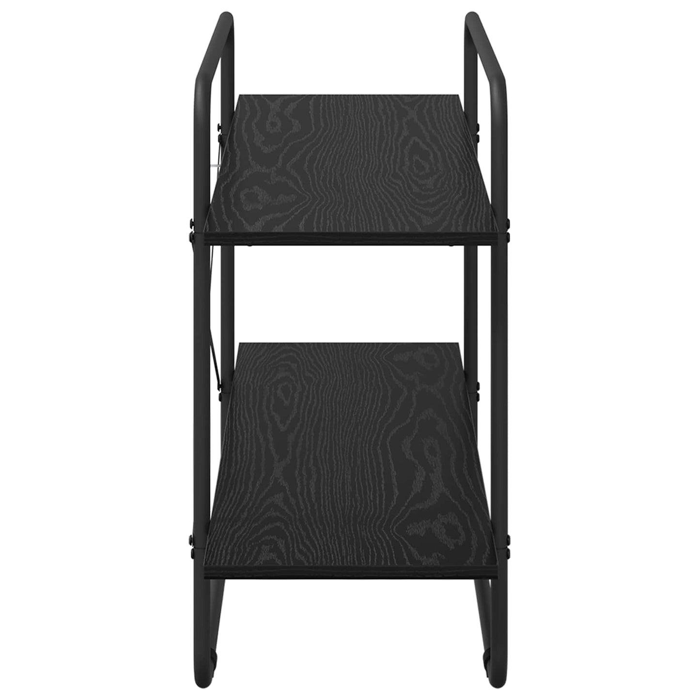 vidaXL Ράφι Βιβλίων 2 επίπεδα 100 x 35 x 70 εκ. PB Μαύρη Δρυς