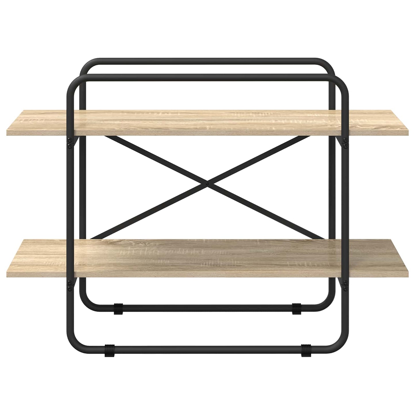 vidaXL Ράφι Βιβλίων 2 επίπεδα 100 x 35 x 70 εκ. PB Sonoma Δρυς