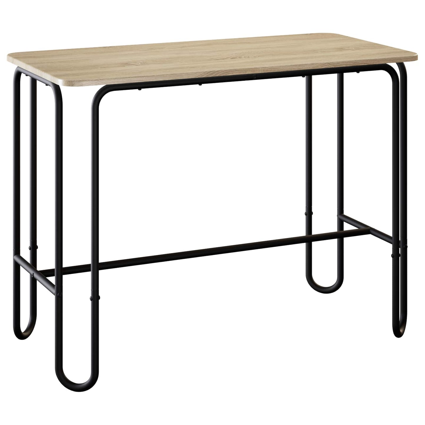 vidaXL Τραπεζαρία 100 x 50 x 75 cm Επεξεργασμένο Ξύλο Sonoma Δρυς