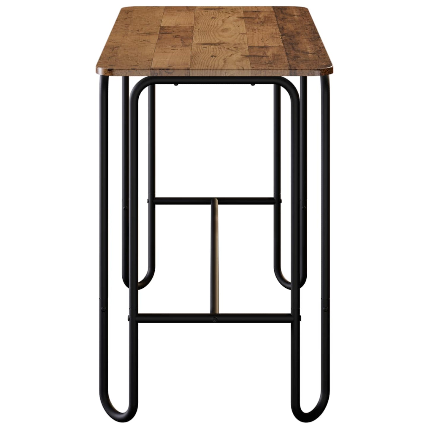 vidaXL Τραπεζαρία 100 x 50 x 75 cm Επεξεργασμένο Ξύλο Παλαιωμένο ξύλο
