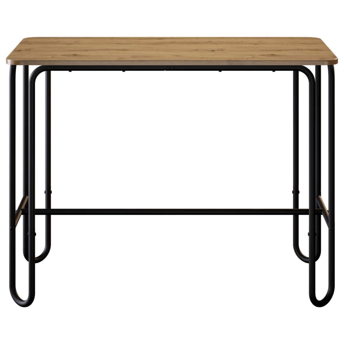 vidaXL Τραπεζαρία 100 x 50 x 75 cm Επεξεργασμένο Ξύλο Artisan Δρυς
