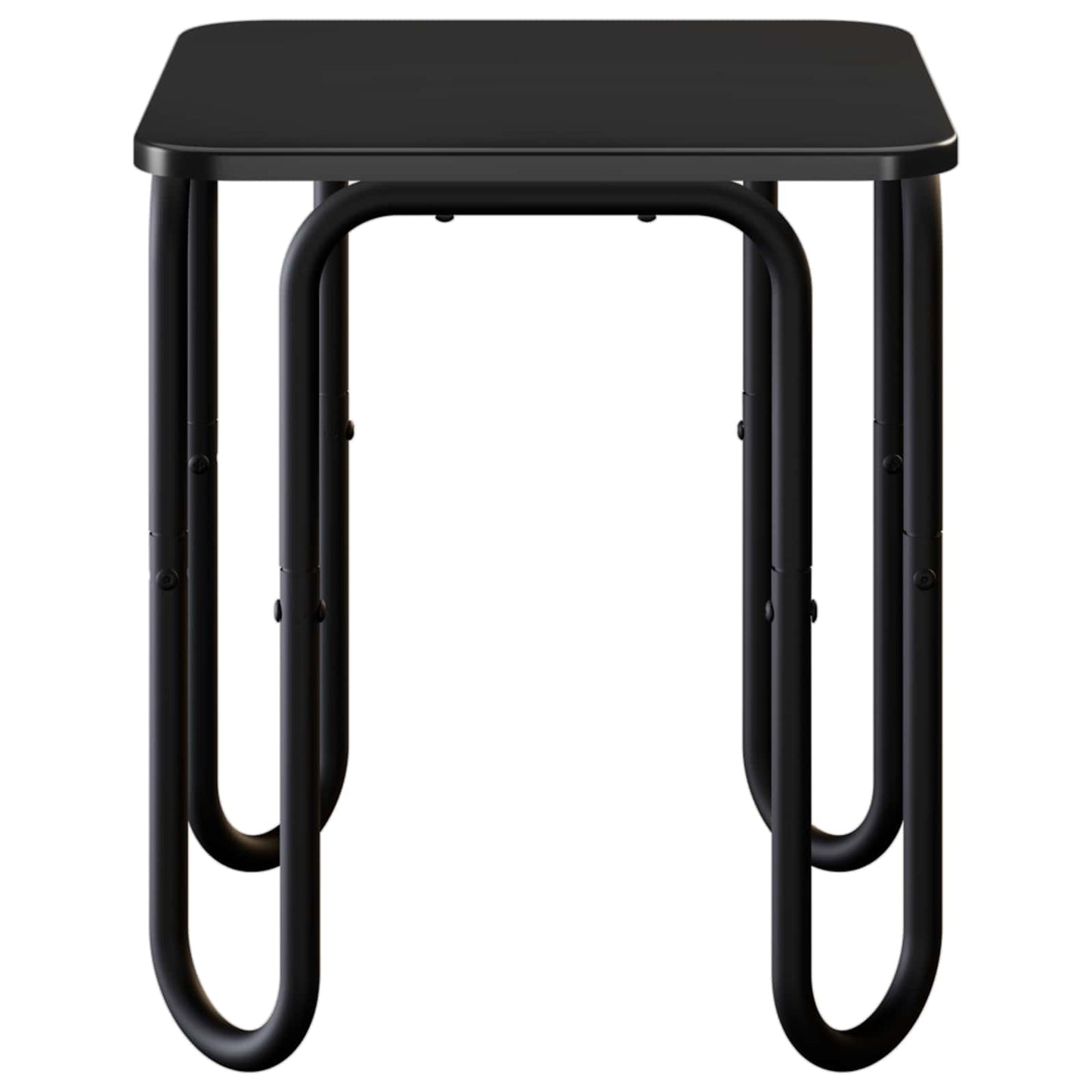 vidaXL Τραπεζάκι σαλονιού Μαύρο 40 x 40 x 45 cm Επεξεργασμένο Ξύλο