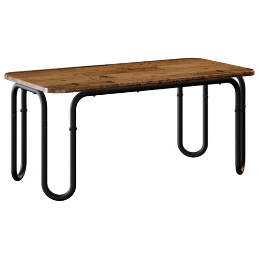 vidaXL Τραπεζάκι σαλονιού Παλαιωμένο ξύλο 100 x 50 x 45 cm