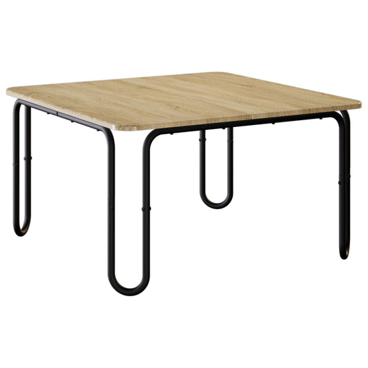 vidaXL Τραπεζάκι σαλονιού Sonoma Δρυς 79,5 x 79,5 x 45 εκ