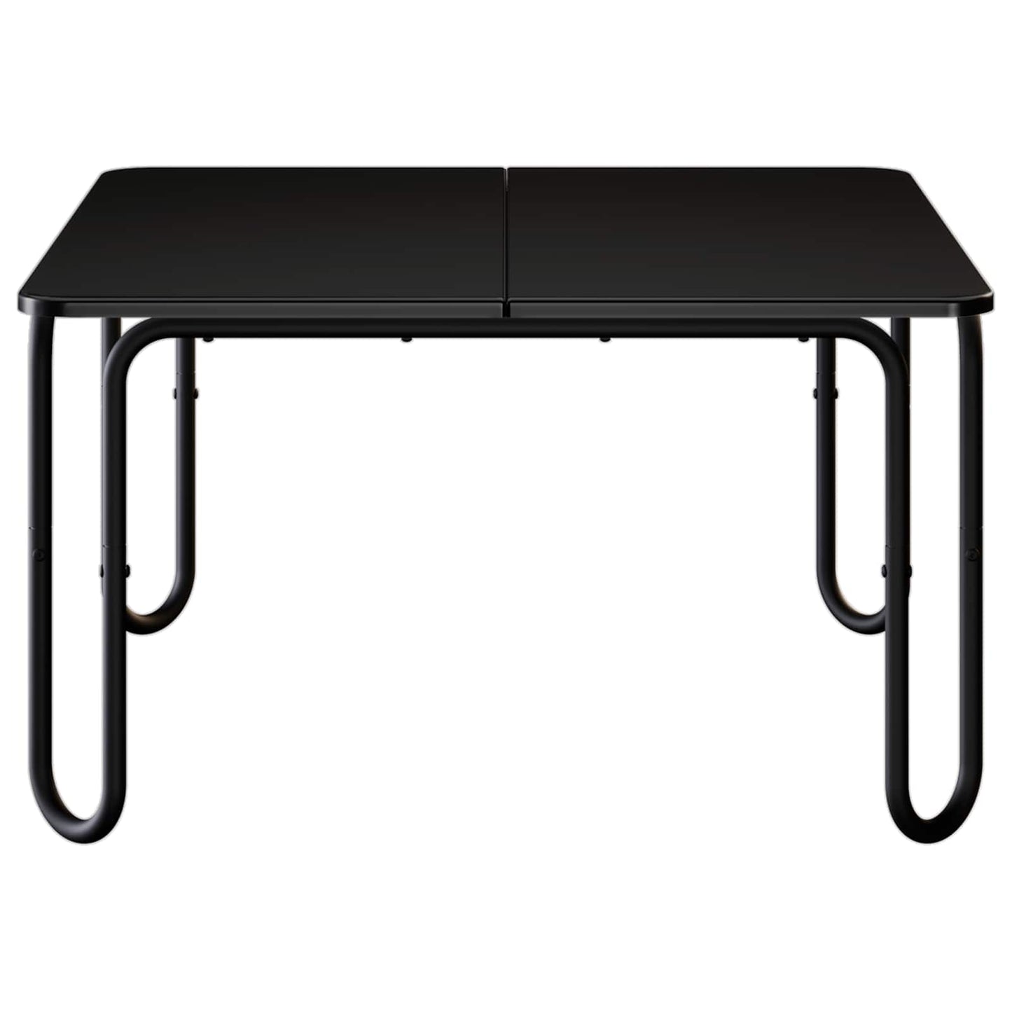 vidaXL Τραπεζάκι σαλονιού Μαύρο 100 x 100 x 45 cm Επεξεργασμένο Ξύλο