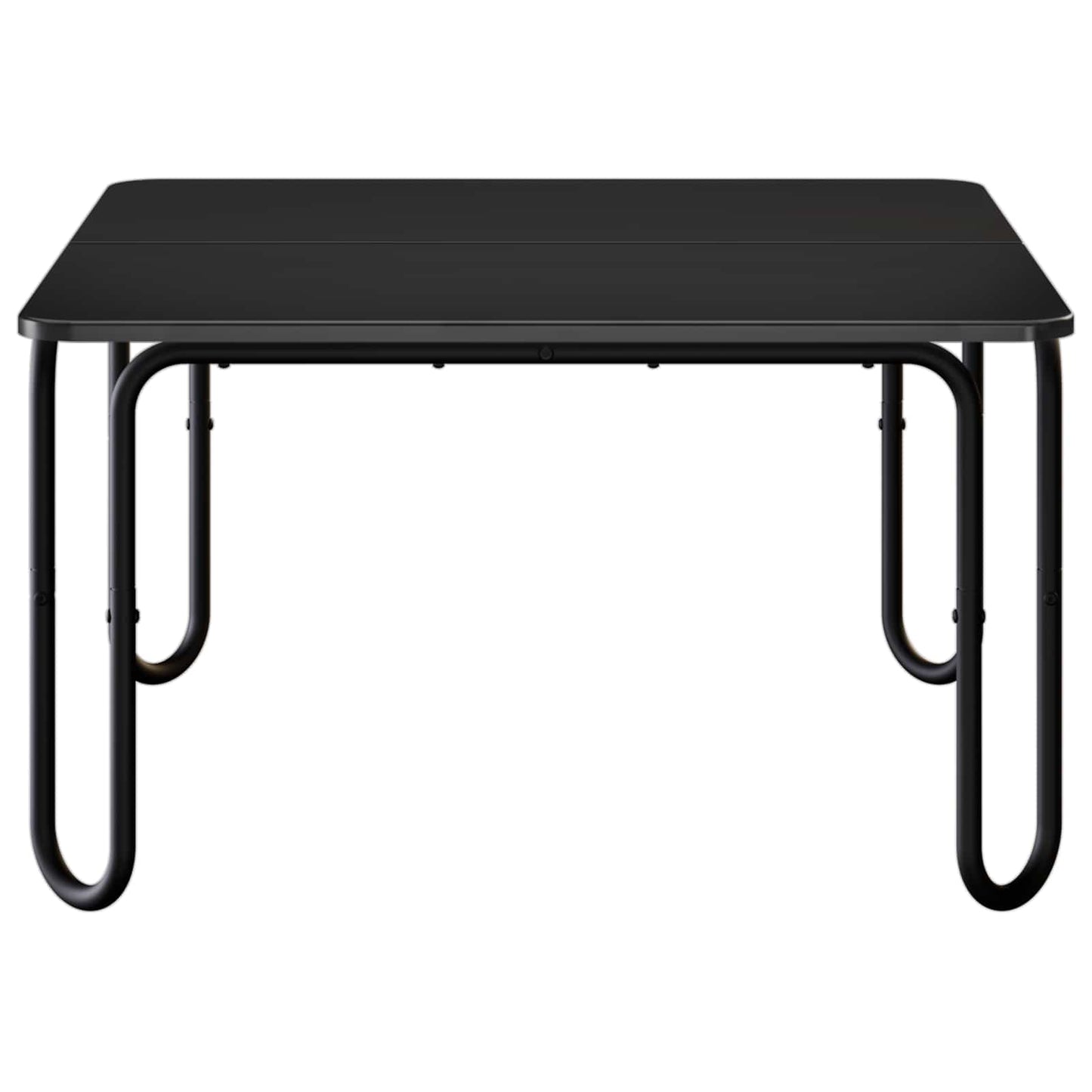 vidaXL Τραπεζάκι σαλονιού Μαύρο 100 x 100 x 45 cm Επεξεργασμένο Ξύλο