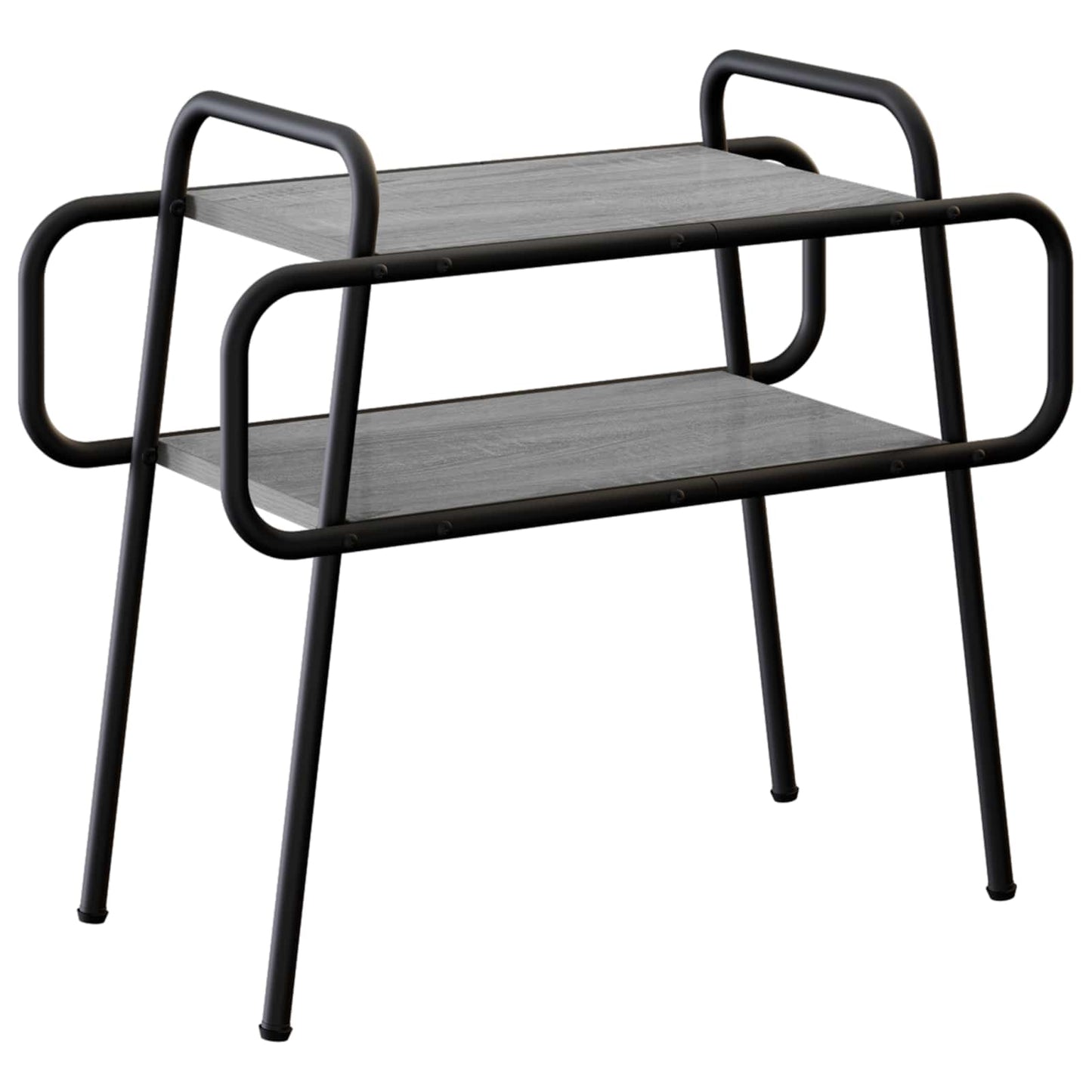 vidaXL Τραπεζάκι σαλονιού Γκρι Sonoma 60 x 30 x 51 εκ