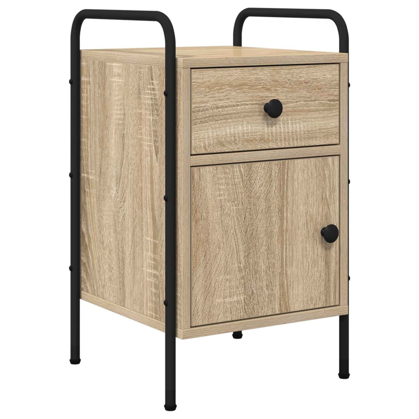 vidaXL Κομοδίνο 2 τμχ. Sonoma Δρυς 35 x 36,5 x 61 εκ
