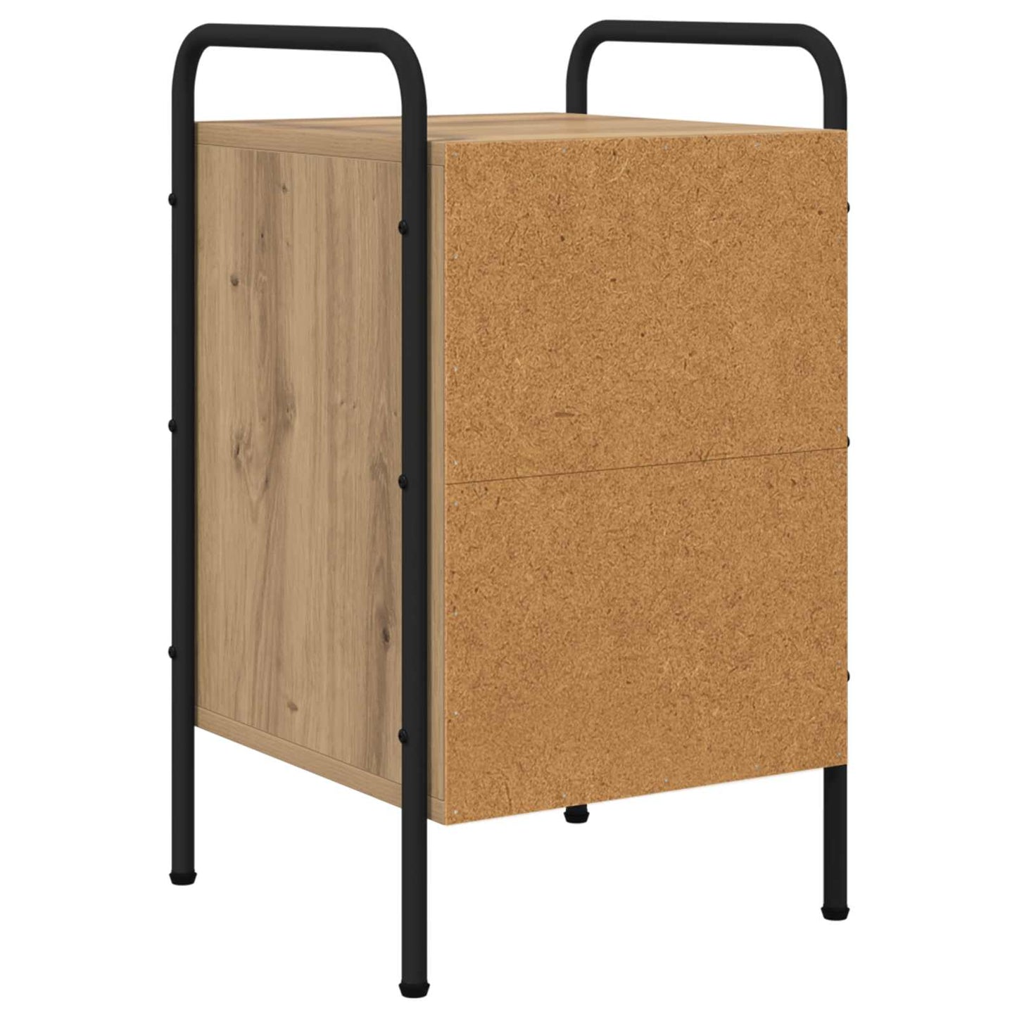 vidaXL Κομοδίνο Artisan Δρυς 35 x 36,5 x 61 εκ Επεξεργασμένο Ξύλο