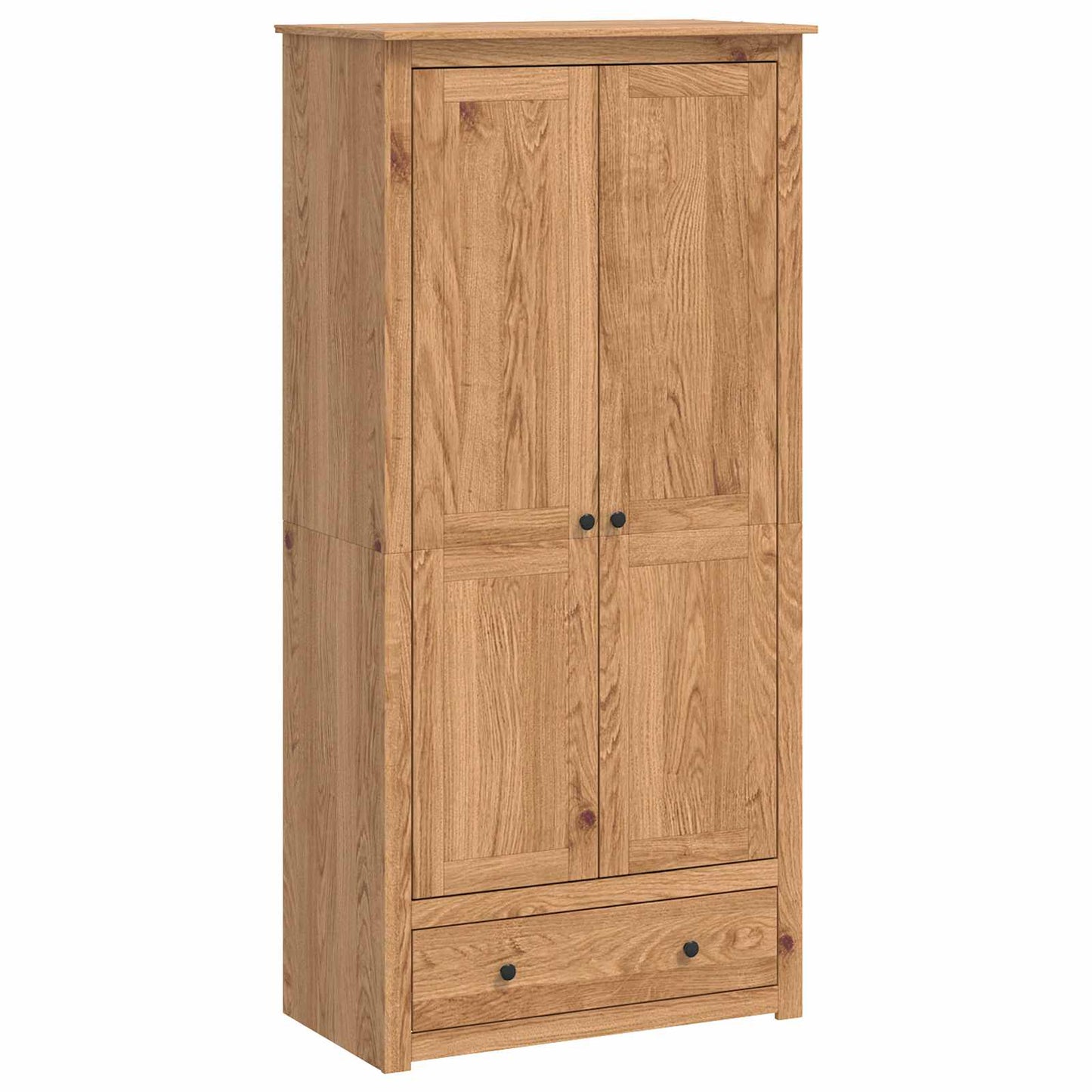 vidaXL Ντουλάπι PANAMA Μέλι 88,5 x 50 x 185 cm Μασίφ Ξύλο Πεύκου