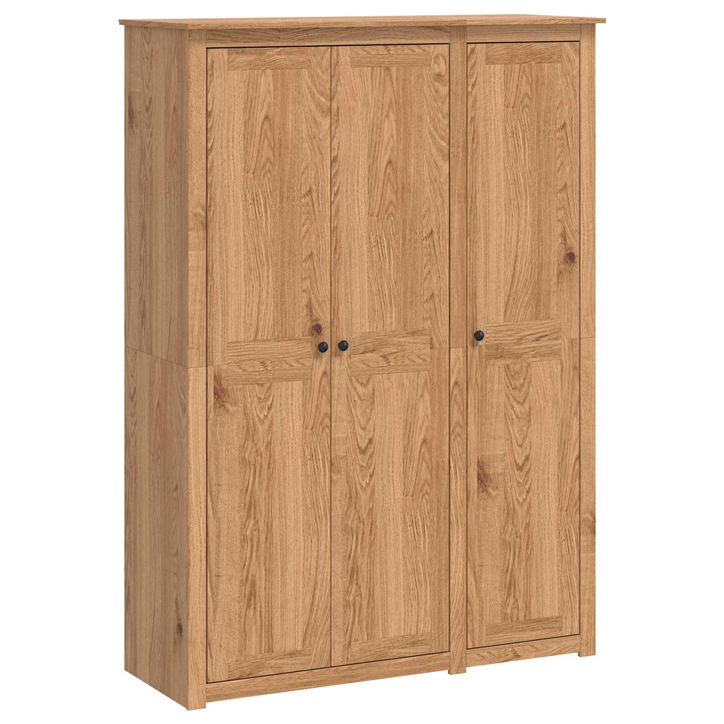vidaXL Ντουλάπι PANAMA Μέλι 131,5 x 50 x 185 cm Μασίφ Ξύλο Πεύκου