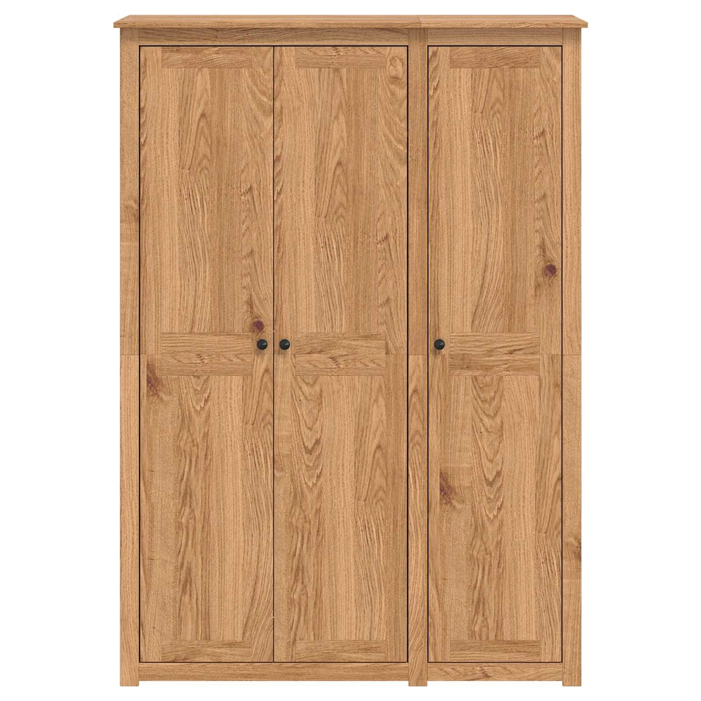 vidaXL Ντουλάπι PANAMA Μέλι 131,5 x 50 x 185 cm Μασίφ Ξύλο Πεύκου