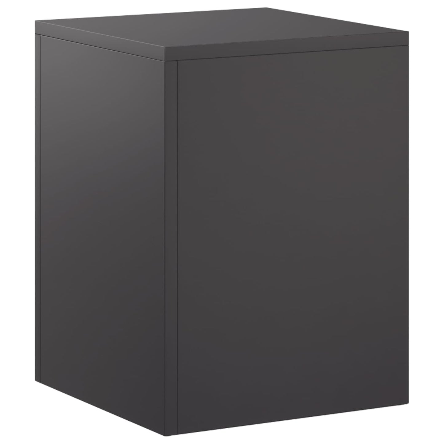 vidaXL Βάση φυτών Μαύρο 30 x 30 x 40 cm Ατσάλι
