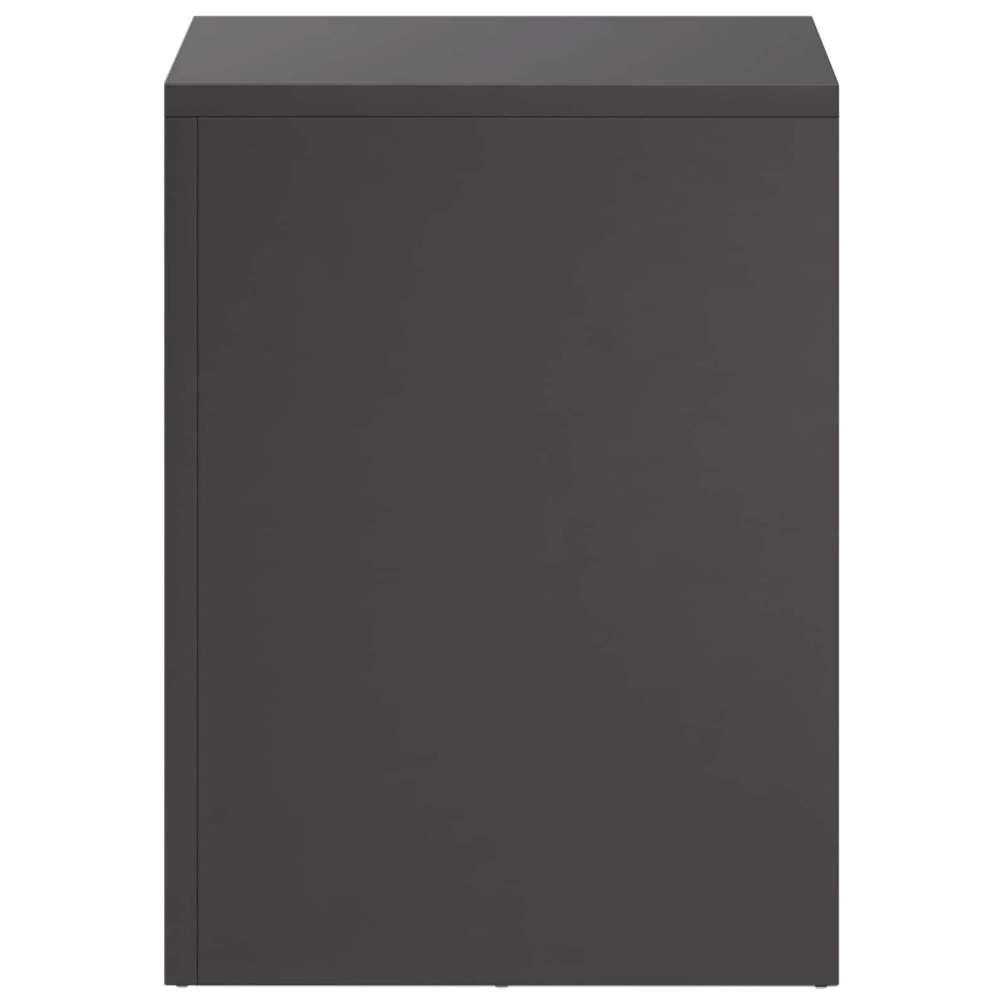 vidaXL Βάση φυτών 2 pcs Μαύρο 30 x 30 x 40 cm Ατσάλι