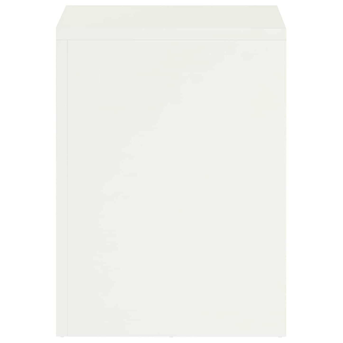 vidaXL Βάση φυτών 2 pcs Λευκό 30 x 30 x 40 cm Ατσάλι