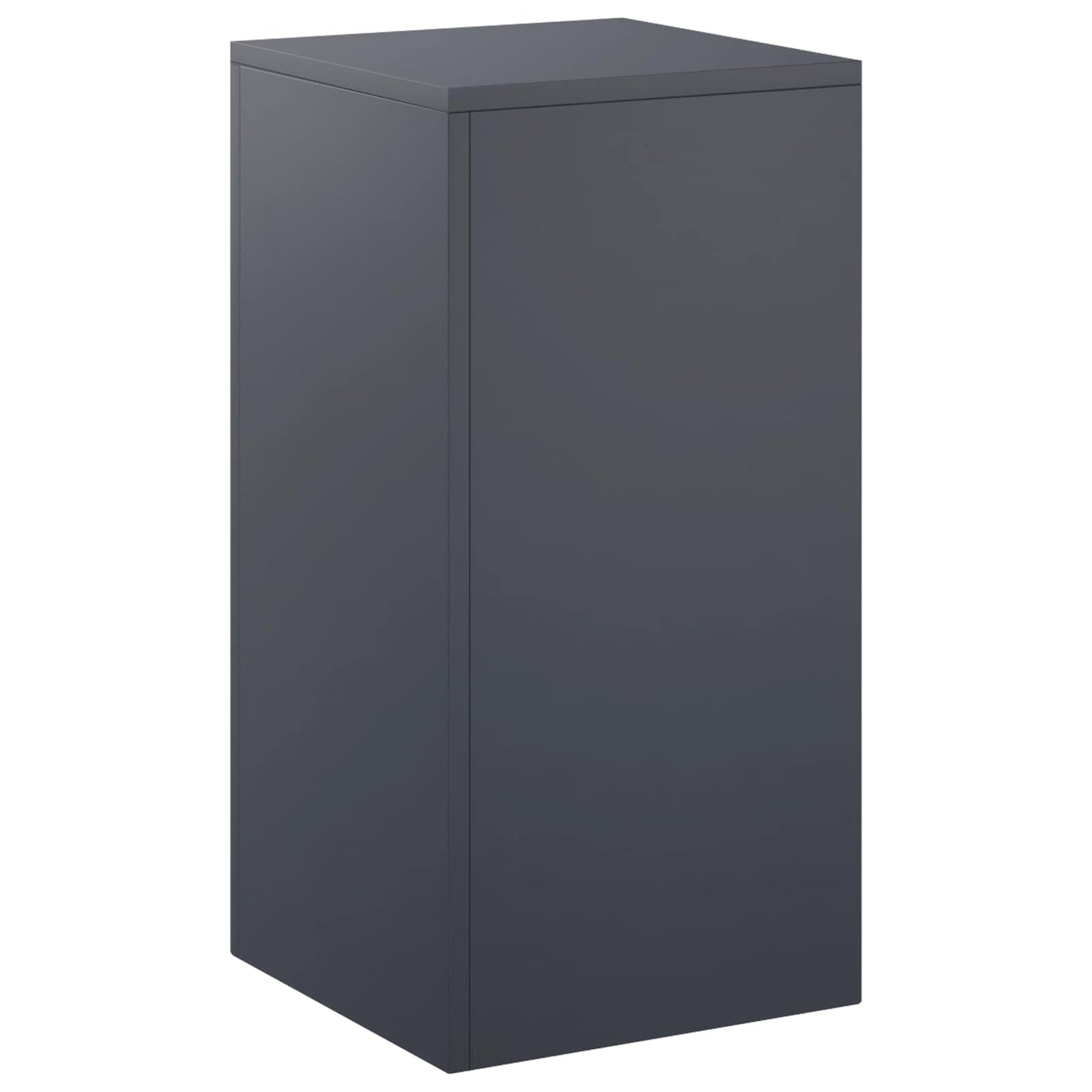 vidaXL Βάση φυτών Ανθρακί 30 x 30 x 60 cm Ανοξείδωτο Ατσάλι