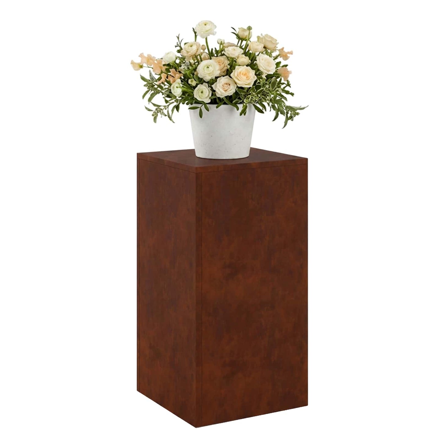 vidaXL Βάση φυτών Σκ rusty 30 x 30 x 60 cm Ατσάλι Σκληρυθέν στον Αέρα
