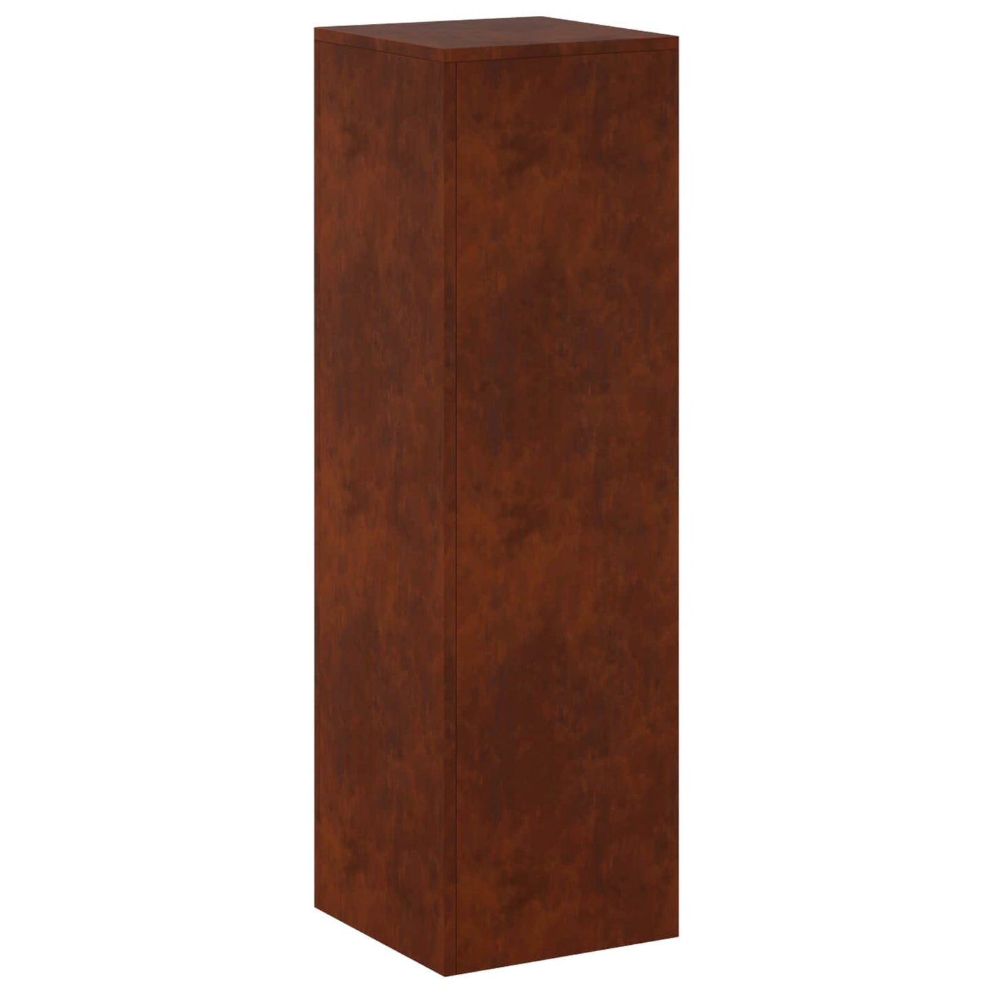 vidaXL Βάση φυτών Σκ rusty 30 x 30 x 100 εκ Ατσάλι Σκληρυθέν στον Αέρα