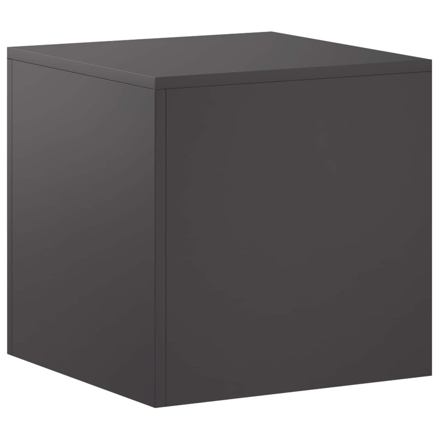 vidaXL Βάση φυτών Μαύρο 40 x 40 x 40 cm Ατσάλι