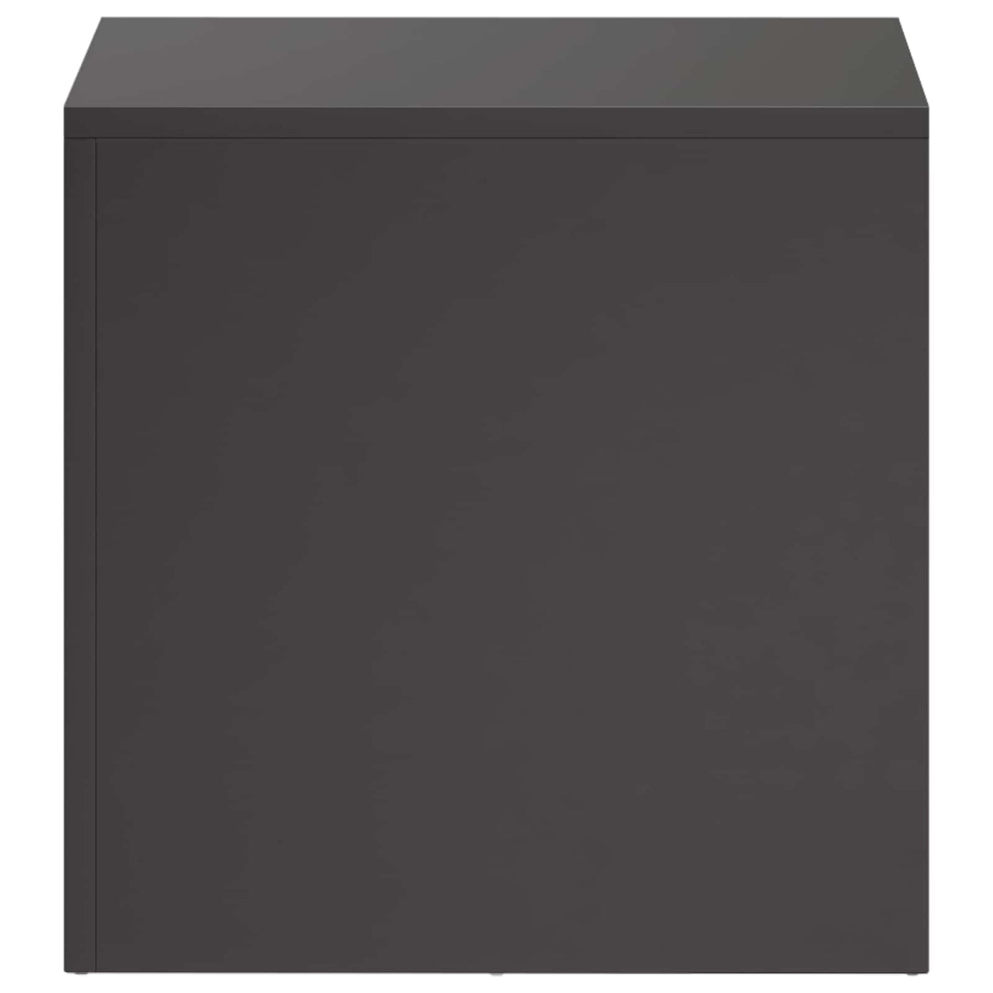 vidaXL Βάση φυτών Μαύρο 40 x 40 x 40 cm Ατσάλι