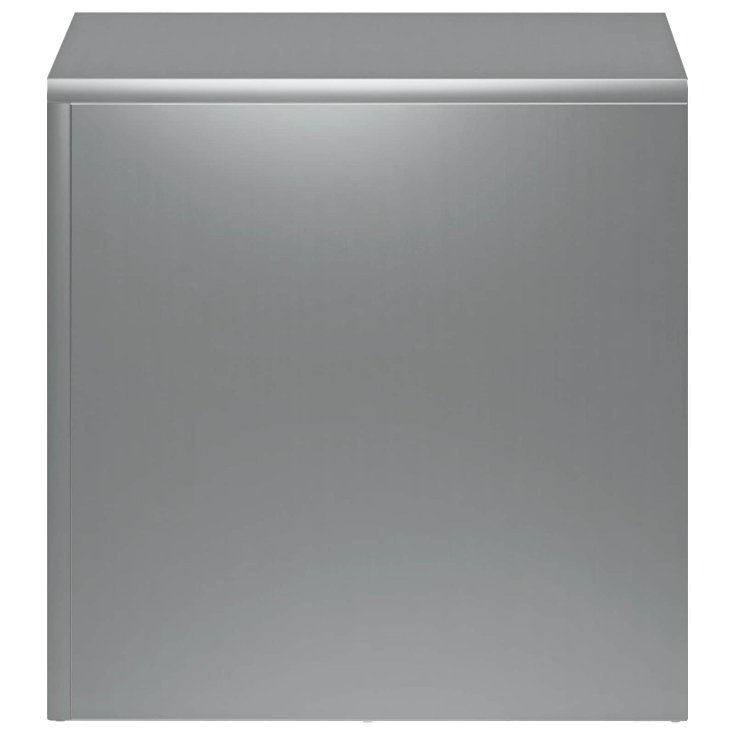 vidaXL Βάση φυτών Ασημί 40 x 40 x 40 cm Ατσάλι
