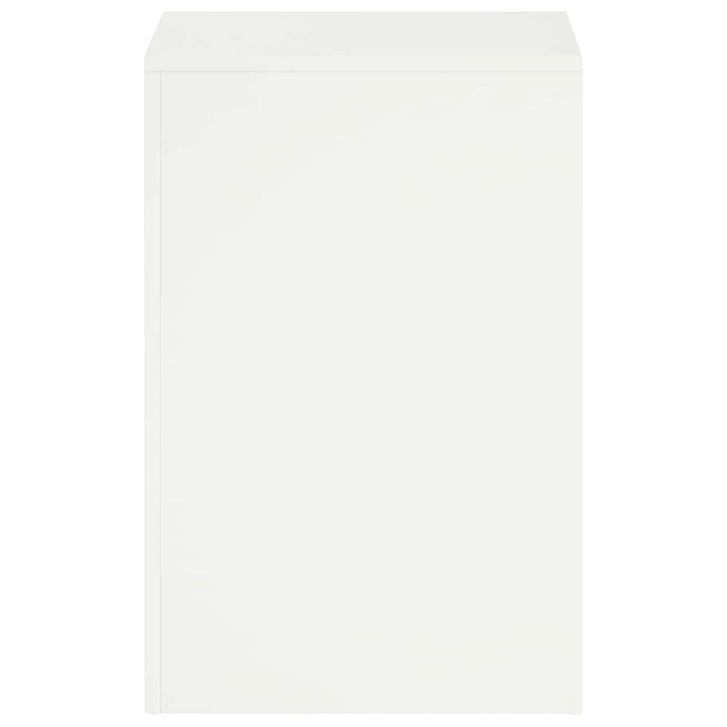 vidaXL Βάση φυτών 2 pcs Λευκό 40 x 40 x 60 cm Ατσάλι