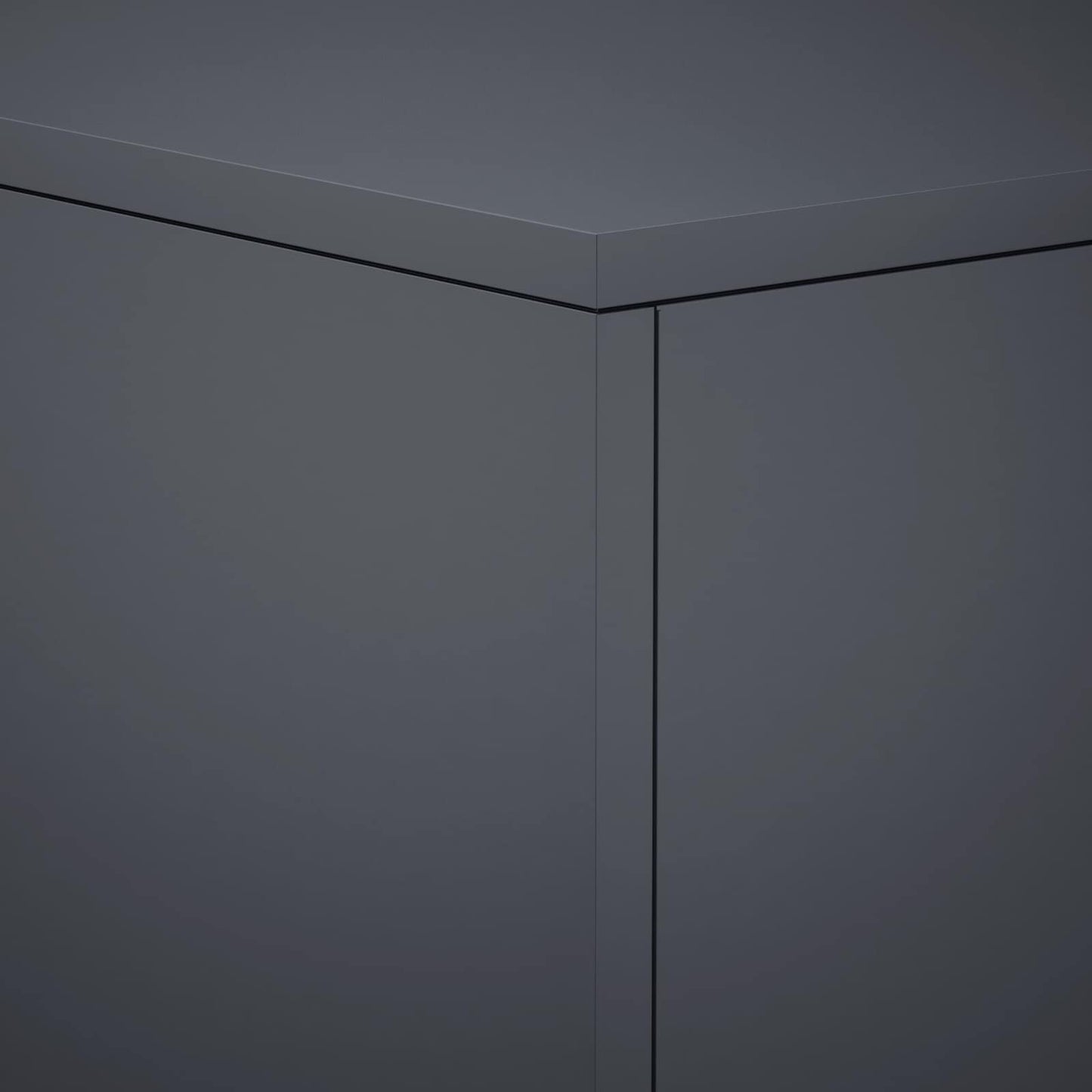 vidaXL Βάση φυτών Ανθρακί 40 x 40 x 60 cm Ανοξείδωτο Ατσάλι