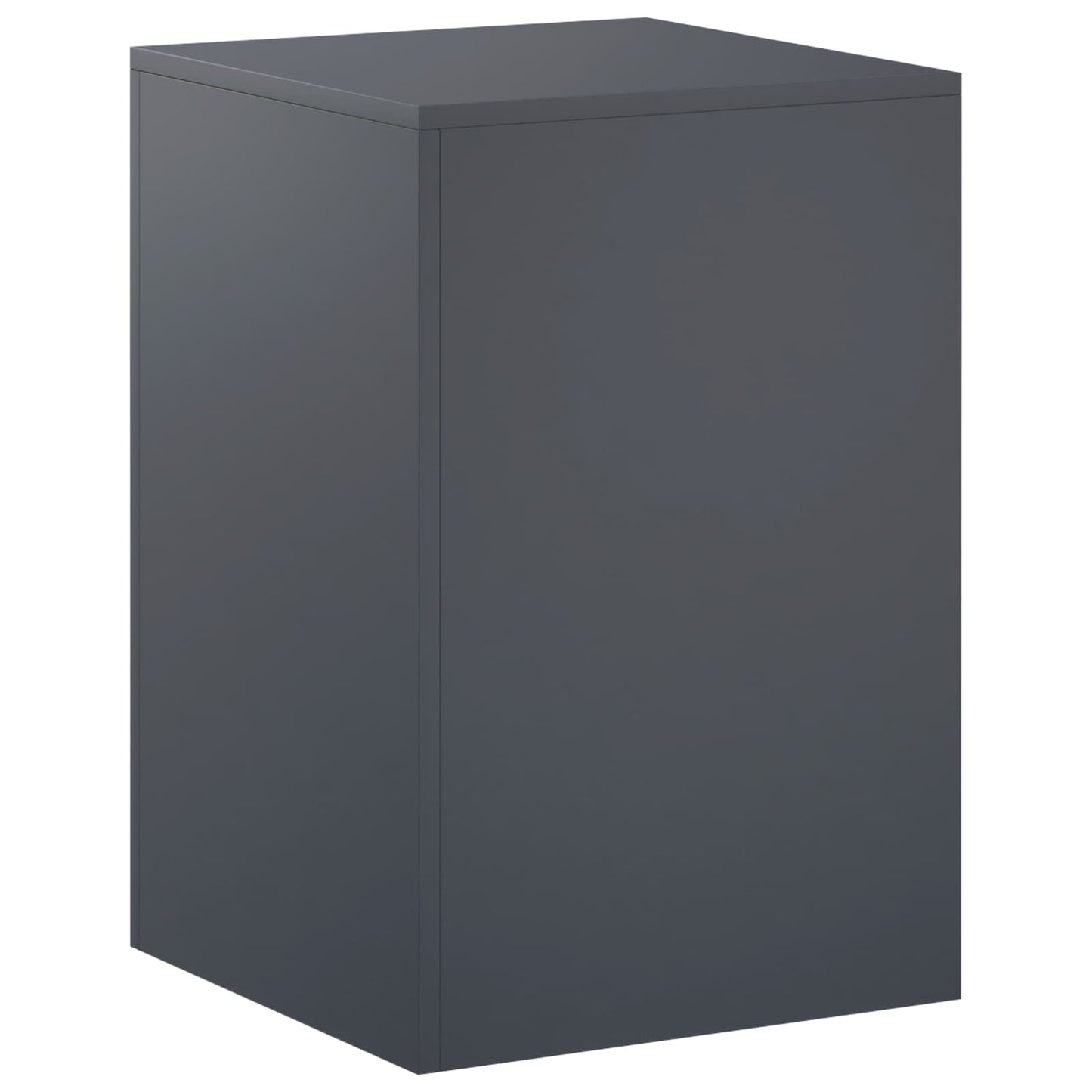vidaXL Βάση φυτών Ανθρακί 40 x 40 x 60 cm Ανοξείδωτο Ατσάλι