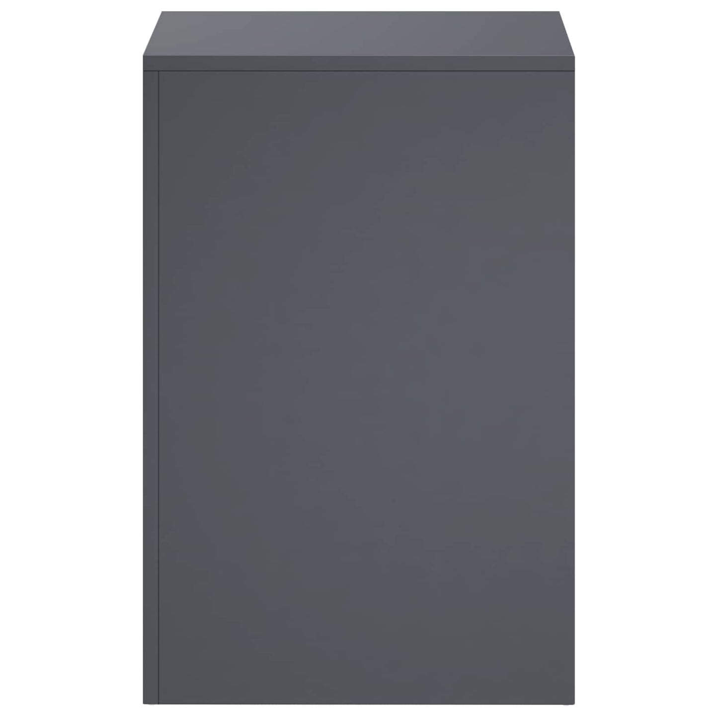 vidaXL Βάση φυτών Ανθρακί 40 x 40 x 60 cm Ανοξείδωτο Ατσάλι