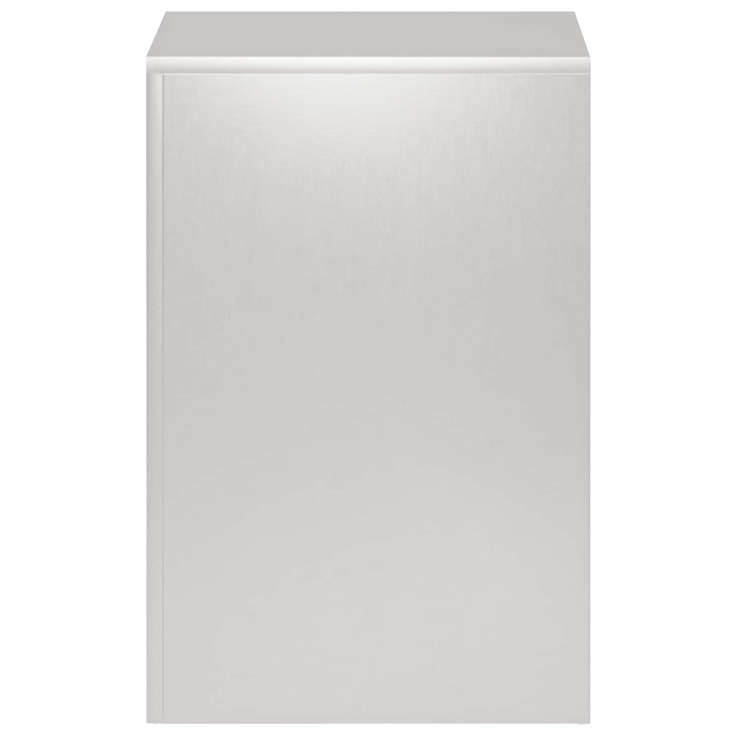 vidaXL Βάση φυτών Ασημί 40 x 40 x 60 cm Ατσάλι