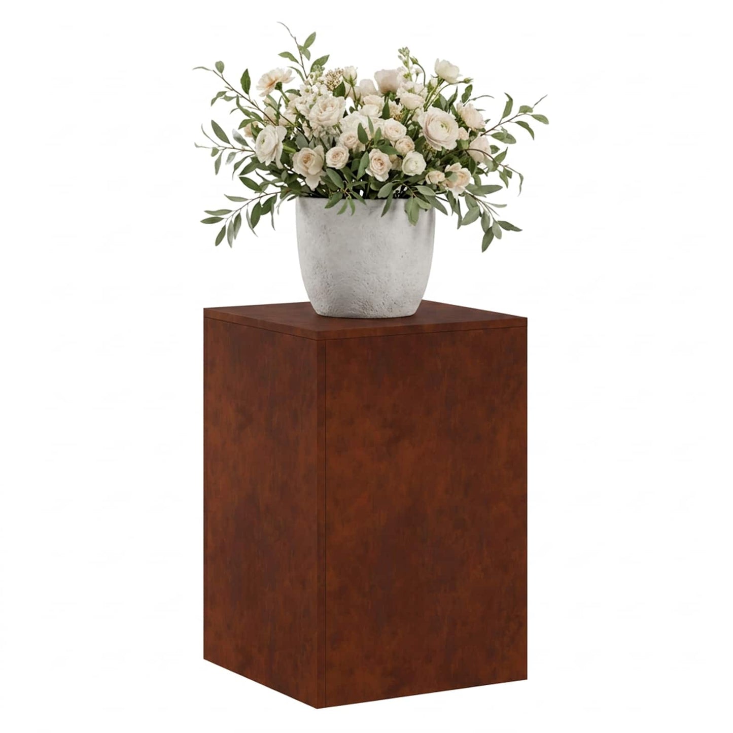 vidaXL Βάση φυτών Σκ rusty 40 x 40 x 60 cm Ατσάλι Σκληρυθέν στον Αέρα