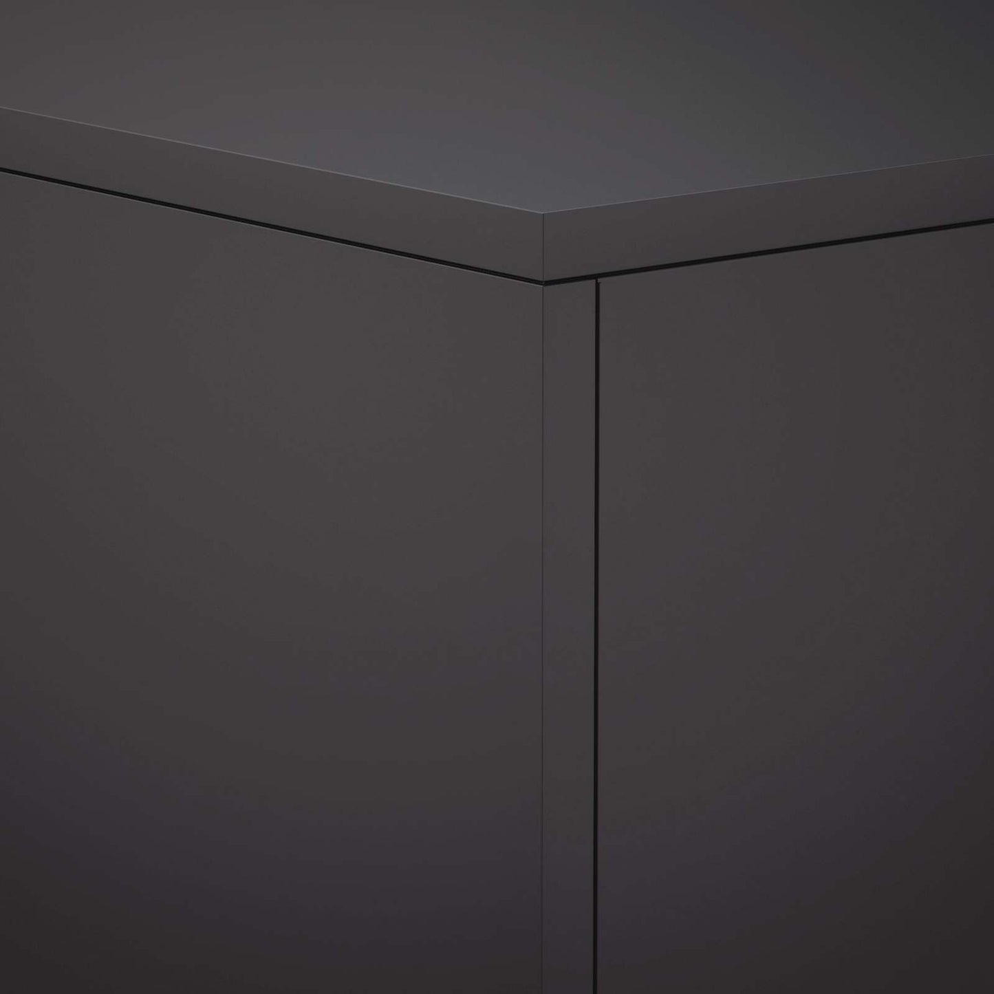vidaXL Βάση φυτών Μαύρο 40 x 40 x 80 cm Ατσάλι