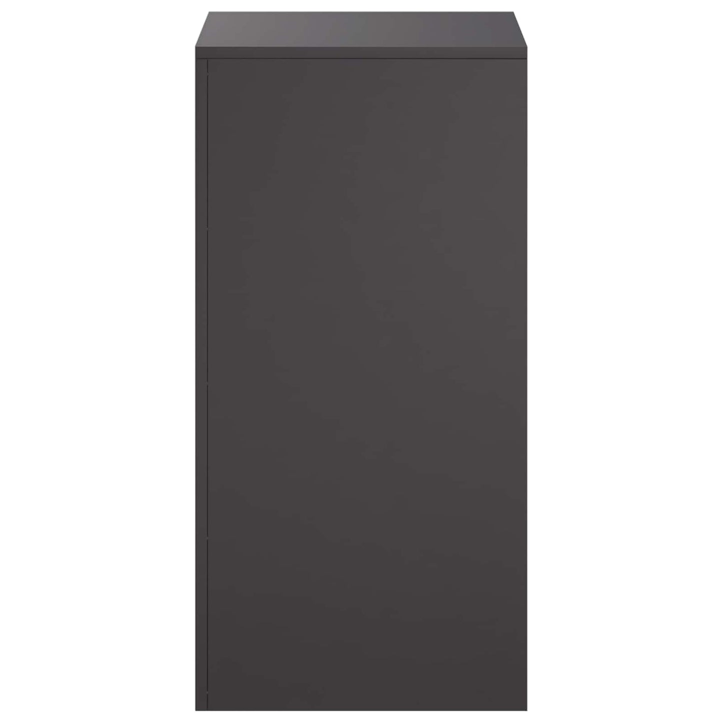 vidaXL Βάση φυτών Μαύρο 40 x 40 x 80 cm Ατσάλι