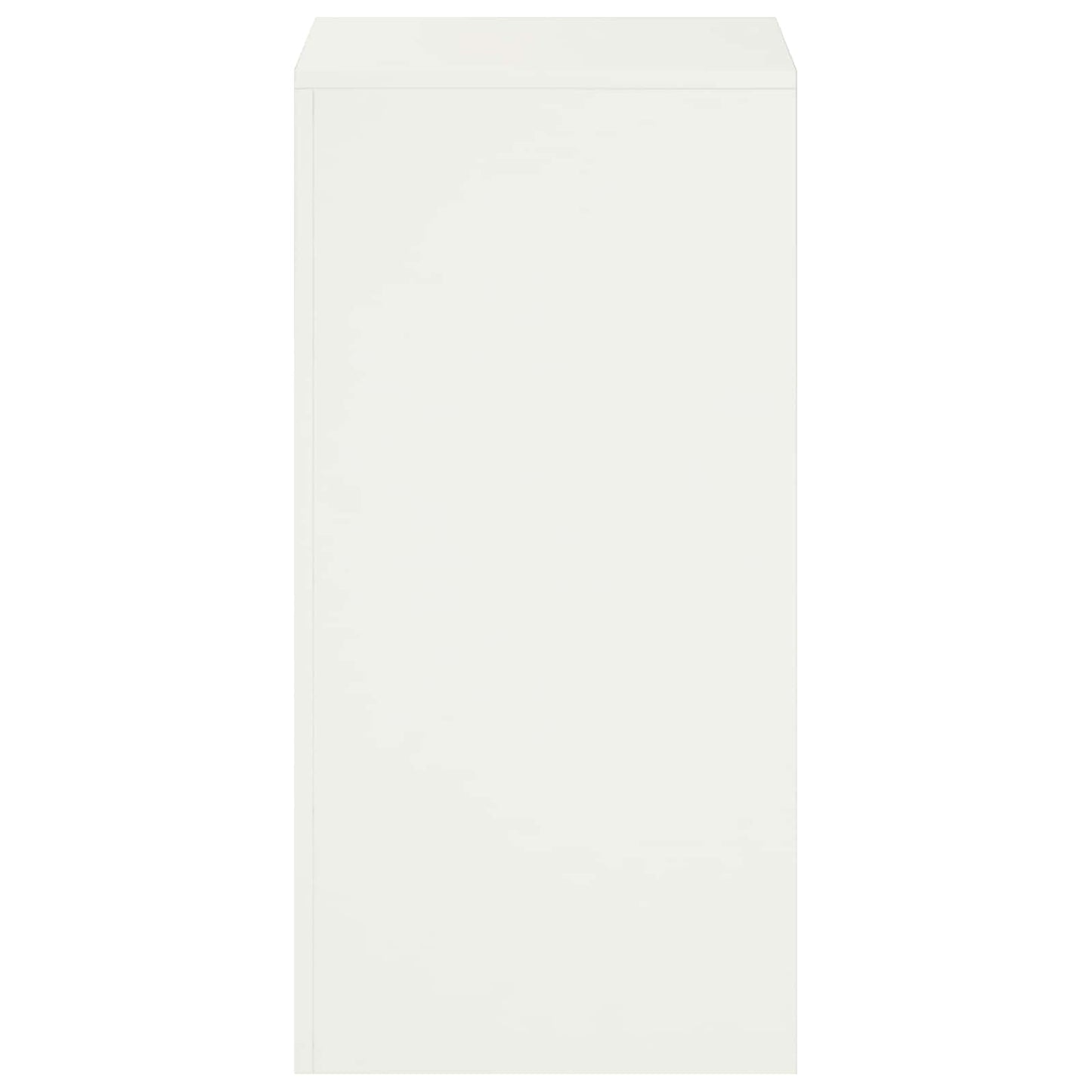 vidaXL Βάση φυτών 2 pcs Λευκό 40 x 40 x 80 cm Ατσάλι