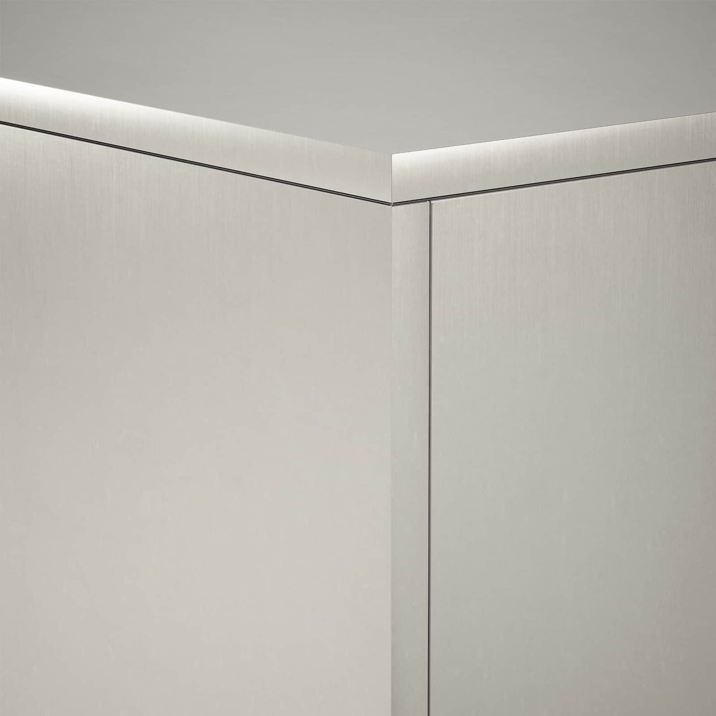 vidaXL Βάση φυτών Ασημί 40 x 40 x 80 cm Ατσάλι