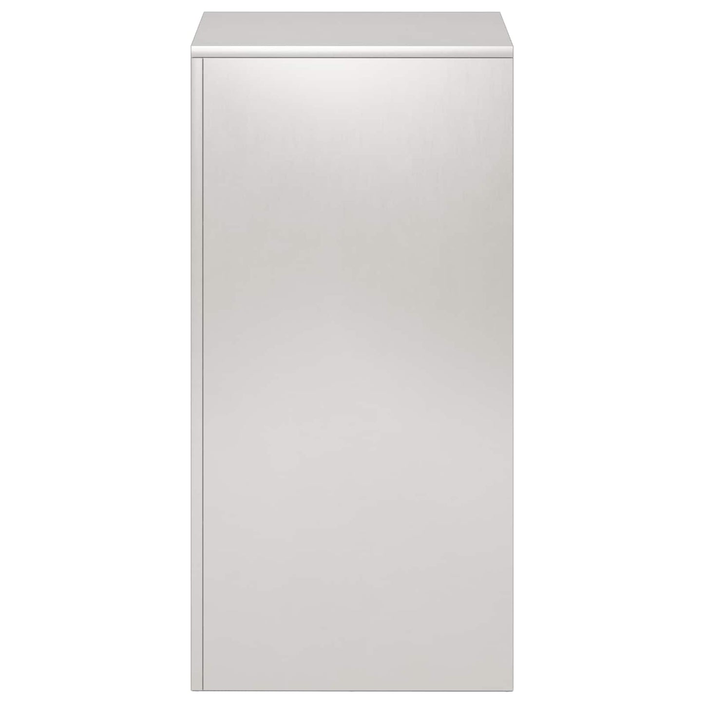 vidaXL Βάση φυτών Ασημί 40 x 40 x 80 cm Ατσάλι