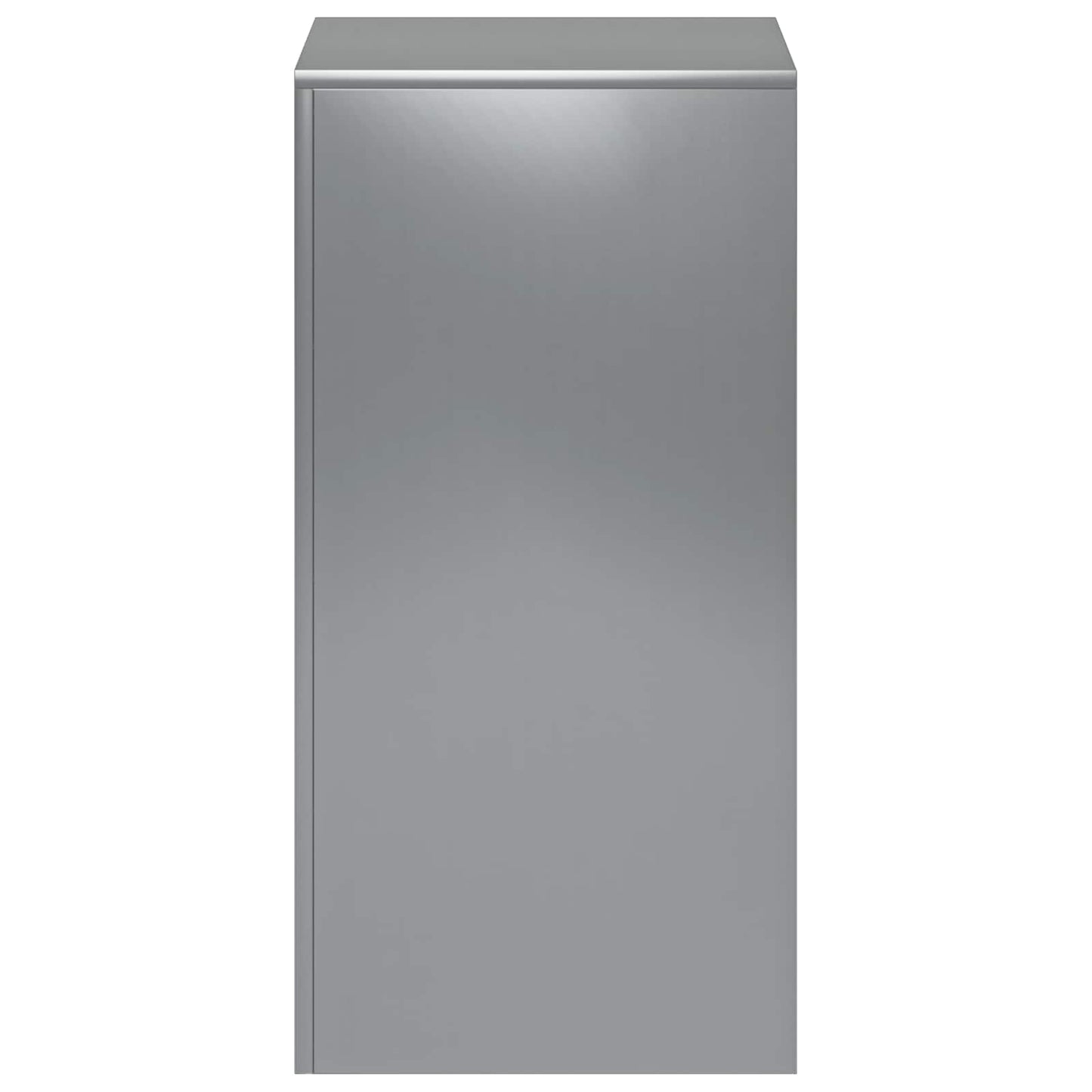 vidaXL Βάση φυτών Ασημί 40 x 40 x 80 cm Ατσάλι